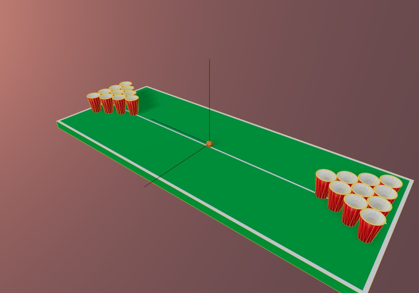 Cup Pong Development (Desktop View)