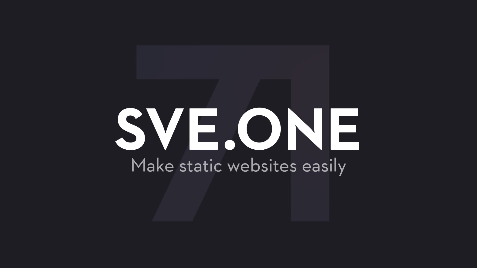 Icon for SVE.ONE project